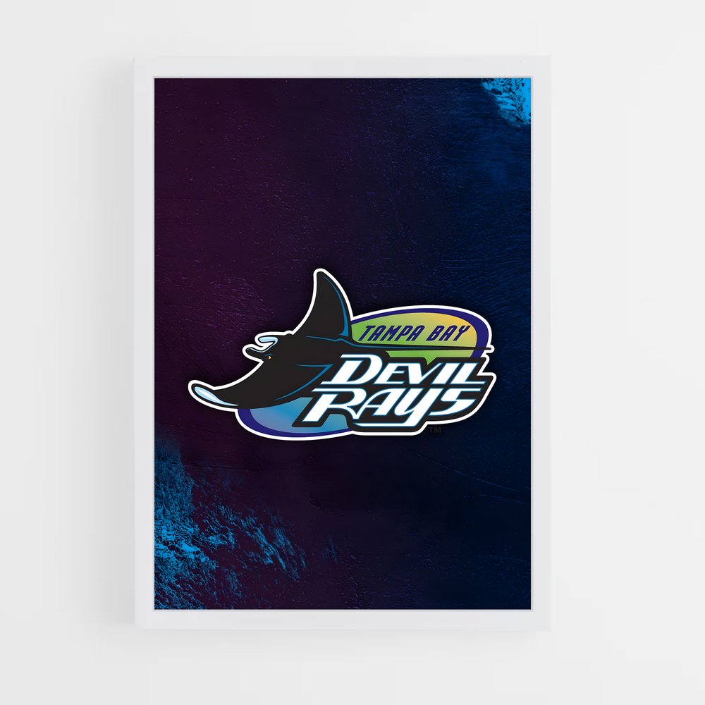 Poster Rays of Victory – affiche Baseball (vue 3)
